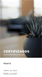 Mobile Screenshot of certificados.com